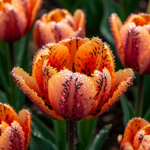 Тюльпан Литл Джем купить по цене от 199р. в интернет-магазине «Посадика» с доставкой почтой в в Мосальске и по всей России – [изображение №1].