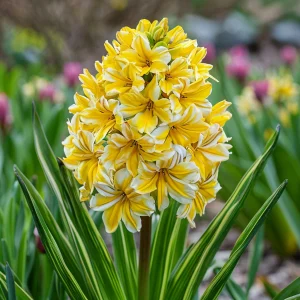 Гиацинт Кримсон Тайфун купить по цене от 2099р. в интернет-магазине «Посадика» с доставкой почтой в в Мосальске и по всей России – [изображение №1].