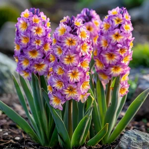 Гиацинт Пинк Перпл купить по цене от 2099р. в интернет-магазине «Посадика» с доставкой почтой в в Мосальске и по всей России – [изображение №1].